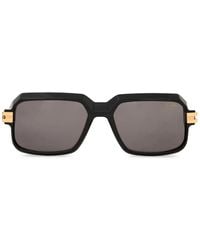 Cazal - Zonnebril 6037/3 001 Zwart/rookgrijs Unisex - Lyst
