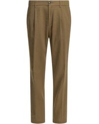 Herno - Casual Linen Pants - Lyst