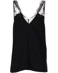 Stella McCartney - Envers Satin Slip Top - Lyst
