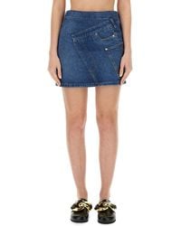 JW Anderson - Denim Miniskirt, Size 8 - Lyst