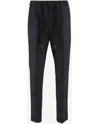 Tagliatore - Pantalones de lana de estiramiento - Lyst