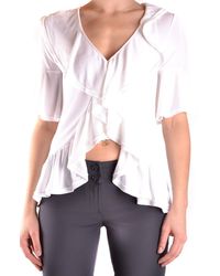 Dondup - Top Wit - Lyst