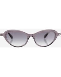 Carven - Oval Acetate Sunglasses - Lyst