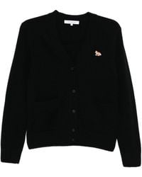 Maison Kitsuné - Cardigan de 'Baby Fox' - Lyst