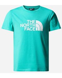 The North Face - B S/S Easy Tee Tnf/Asphalt - Lyst