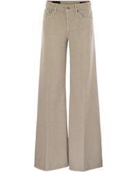 Dondup - Marlen Wide Leg Jeans - Lyst