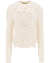 Isabel Marant - Elvy Cable Knit Sweater - Lyst