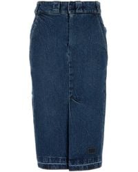 Maison Margiela - Denim Skirt - Lyst