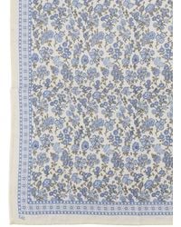 Emile Et Ida - Foulard Soie & Coton Imprime - Lyst