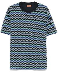 Missoni - Zickzack Druck T -Shirt - Lyst