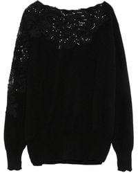 Ermanno Scervino - Cashmere Crewneck Sweater - Lyst