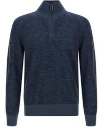 Brioni - Half Zip Sweater - Lyst