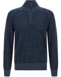 Brioni - Half Zip Sweater - Lyst