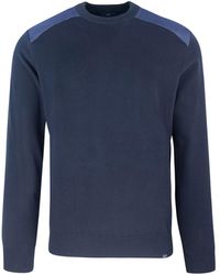 Paul & Shark - Maglia in Fresco Cotone Blu - Lyst