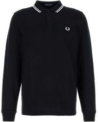 Fred Perry - Piquet Polo Shirt - Lyst