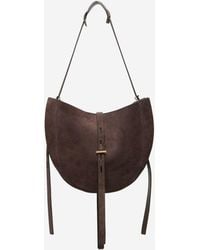 MINOBOSSI - Lizzie Suede Handbag - Lyst