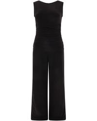 Norma Kamali - Shirred Taille Overall - Lyst