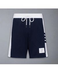 Thom Browne - Sweatshorts mit Engineered 4 Bar aus solidem, klassischem Loopback-Jersey - Lyst