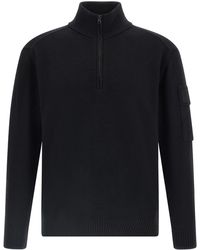 C.P. Company - C.p. Bedrijf Half Zip Sweater - Lyst