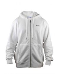 Off-White c/o Virgil Abloh - Vest Met Capuchon Wit - Lyst