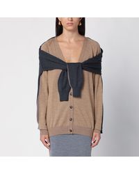 Moschino - Double-Sleeved Cardigan - Lyst