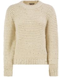 Herno - Alpaca-Blend Jumper With Sequins - Lyst