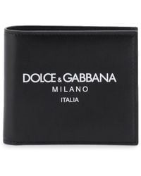 Dolce & Gabbana - Portafoglio Con Logo - Lyst