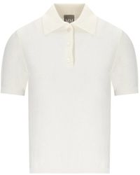 Max Mara - Carioca Knitted Polo Shirt - Lyst