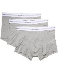 Paul Smith - Heren Trunks, 3-pack, Effen - Lyst
