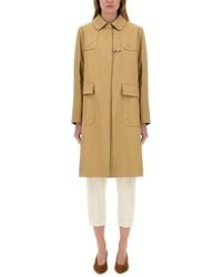 Fay - "Car Coat" Coat - Lyst