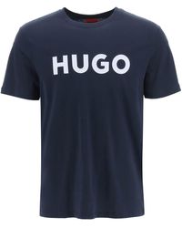 HUGO - Dulivio Logo T-shirt - Lyst