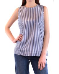P.A.R.O.S.H. - PAROS.H. Camisa Azul - Lyst