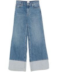 Alice + Olivia - Jean Ample À Poignets Contrastants - Lyst