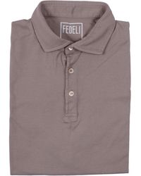Fedeli - Polo Shirt S/S Knitted - Lyst