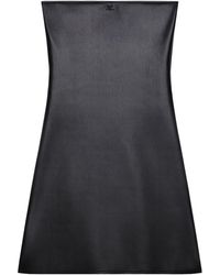 Courreges - Schulterfreies Minikleid - Lyst