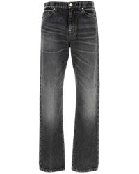 Versace - Slate Denim Jeans - Lyst