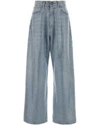 GIUSEPPE DI MORABITO - Embellished Denim Jeans - Lyst