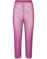 Santa Brands - Cropped Trousers - Lyst