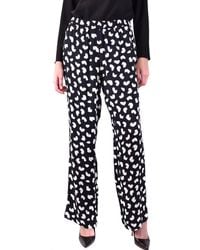 Michael Kors - Floral Print Trousers With Front Pockets - Lyst