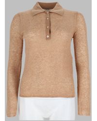 Aspesi - Relaxed Crewneck Sweater - Lyst