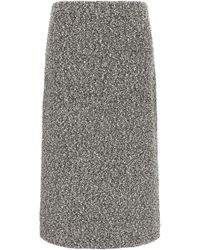 Tory Burch - Skirt With An Elastic Waistband - Lyst