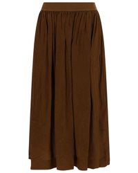 Uma Wang - High Waist Midi Skirt - Lyst