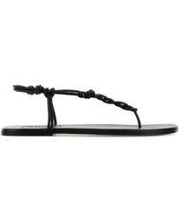 Jil Sander - Braided Sandals - Lyst