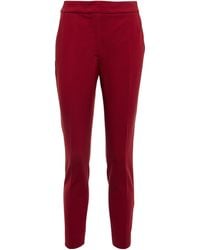 Max Mara - Pegno Viscose Jersey Trousers - Lyst