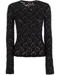 Max Mara - Gennaio Tight Fitting Cloqué Lace Jersey - Lyst