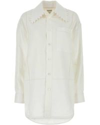Bottega Veneta - Loose Fit Buttoned Shirt - Lyst