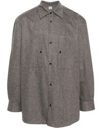 Winnie NY - Herringbone-Pattern Mélange Shirt - Lyst