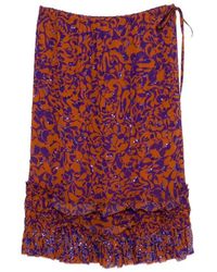 Dries Van Noten - Rok 00330 Scotts Emb 3006 W.w. Rok - Lyst