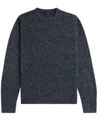 Fred Perry - Trui Blauw - Lyst