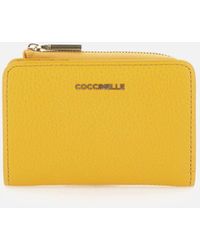 Coccinelle - Metallic Soft Wallet - Lyst